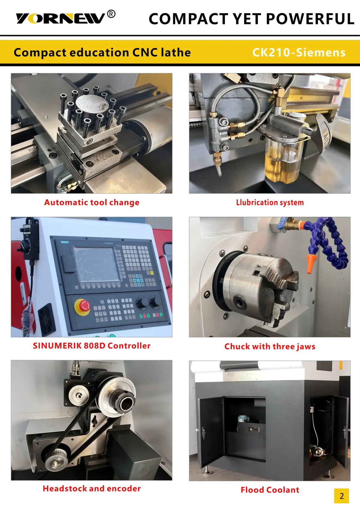 Siemens Compact Educational CNC Lathe